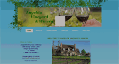 Desktop Screenshot of angelitawinery.com